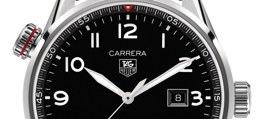 Tag Heuer Carrera Black Dial Watch for Men - WAR2A10.FC6337 Authentic Buy Shop Now