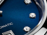 Tag Heuer Carrera Diamonds Blue Dial Silver Steel Strap Watch for Women - WBN2413.BA0621 Authentic Buy Shop Now