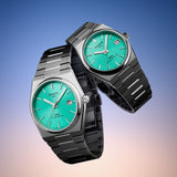 Tissot PRX Powermatic 80 Light Green Dial Silver Steel Strap Watch for Men - T137.207.11.091.01 Authentic Buy Shop Now