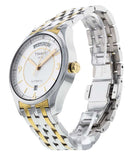 Tissot T Classic T One Automatic Silver Dial Two Tone Steel Strap Watch For Men - T038.430.22.037.00 Authentic Buy Shop Now