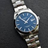 Tissot Gentlemen Powermatic 80 Silicium Blue Dial Silver Steel Strap Watch For Men - T127.407.11.041.00 Authentic Buy Shop Now