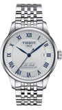 Tissot Le Locle Powermatic 80 Silver Dial Silver Steel Strap Watch for Men - T006.407.11.033.03 Authentic Buy Shop Now