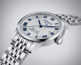 Tissot Le Locle Powermatic 80 Silver Dial Silver Steel Strap Watch for Men - T006.407.11.033.03 Authentic Buy Shop Now