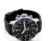 Tissot Seastar 1000 Chronograph Black Dial Black Rubber Strap Watch For Men - T120.417.17.051.02 Authentic Buy Shop Now