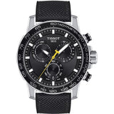Tissot Supersport Chrono Black Dial Black Nylon Strap Watch for Men - T125.617.17.051.02 Authentic Buy Shop Now