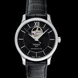 Tissot Tradition Powermatic 80 Open Heart Automatic Watch For Men - T063.907.16.058.00 Authentic Buy Shop Now