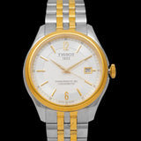 Tissot Ballade Powermatic 80 Chronometer Silver Dial Two Tone Steel Strap Watch For Men - T108.408.22.037.00 Authentic Buy Shop Now
