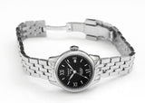 Tissot Le Locle Automatic Small Lady Black Dial Silver Steel Strap Watch For Women - T41.1.183.53 Authentic Buy Shop Now