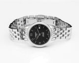 Tissot Le Locle Small Automatic Black Dial Silver Steel Strap Watch For Women - T41.1.183.54 Authentic Buy Shop Now