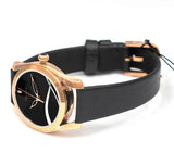 Tissot T Wave Black Dial Black Leather Strap Watch For Women - T112.210.36.051.00 Authentic Buy Shop Now