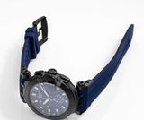 Tissot T Race Chronograph Blue Dial Blue Silicone Strap Watch For Men - T115.417.37.041.00 Authentic Buy Shop Now