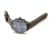Tissot Chrono XL Blue Dial Brown Leather Strap Watch For Men - T116.617.36.047.00 Authentic Buy Shop Now