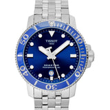 Tissot Seastar 1000 Powermatic 80 Blue Dial Silver Steel Strap Watch For Men - T120.407.11.041.00 Authentic Buy Shop Now