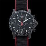 Tissot Supersport Chrono Giro D'Italia Black Dial Black Nylon Strap Watch for Men - T125.617.37.051.00 Authentic Buy Shop Now