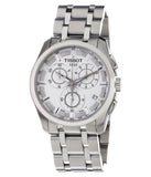 Tissot Couturier Chronograph White Dial Silver Steel Strap Watch For Men - T035.617.11.031.00 Authentic Buy Shop Now
