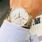 Tissot Chemin Des Tourelles Powermatic 80 Silver Dial Two Tone Steel Strap Watch For Men - T099.407.22.037.00 Authentic Buy Shop Now