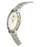 Tissot Everytime Medium White Dial Two Tone Mesh Bracelet Watch For Men - T109.410.22.031.00 Authentic Buy Shop Now