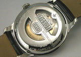 Tissot T Classic Le Locle Automatic Silver Dial Black Leather Strap Watch For Men - T41.1.423.33 Authentic Buy Shop Now