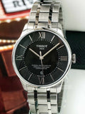 Tissot T Classic Chemin Des Tourelles Chronometer Black Dial Silver Steel Strap Watch For Men - T099.408.11.058.00 Authentic Buy Shop Now