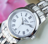 Tissot T Classic Dream White Dial Silver Steel Strap Watch For Men - T033.210.11.013.00 Authentic Buy Shop Now