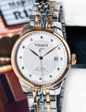 Tissot Le Locle Powermatic 80 Silver Dial Two Tone Steel Strap Watch For Men - T006.407.22.036.01 Authentic Buy Shop Now