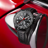 Tissot T Sport PRS 516 Chronograph Black Dial Black Leather Strap Watch for Men - T131.617.36.051.00 Authentic Buy Shop Now