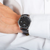 Tissot T Classic Tradition Quartz Black Dial Black Leather Strap Watch For Men - T063.610.16.058.00 Authentic Buy Shop Now