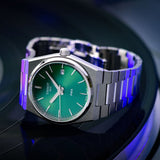 Tissot PRX Green Dial Silver Steel Strap Watch for Women - T137.210.11.081.00 Authentic Buy Shop Now