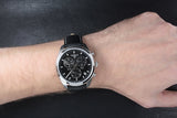 Tissot PR 100 Chronograph Black Dial Black Leather Strap Watch For Men - T101.417.16.051.00 Authentic Buy Shop Now