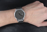 Tissot T Classic Tradition Grey Dial Silver Steel Strap Watch For Men - T063.610.11.067.00 Authentic Buy Shop Now