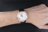 Tissot T Classic Tradition Silver Dial Brown Leather Strap Watch For Men - T063.610.36.038.00 Authentic Buy Shop Now