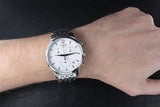 Tissot T Classic Tradition Chronograph White Dial Silver Steel Strap Watch For Men - T063.617.11.037.00 Authentic Buy Shop Now