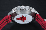 Tissot Quickster Chronograph NBA Chicago Bulls White Dial Red NATO Strap Watch For Men - T095.417.17.037.04 Authentic Buy Shop Now