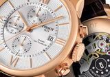 Tissot Des Tourelles Chronograph Silver Dial Brown Leather Strap Watch For Men - T099.427.36.038.00 Authentic Buy Shop Now