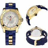 Tommy Hilfiger White Dial Two Tone Steel Strap Watch for Women - 1781307 Authentic Buy Shop Now