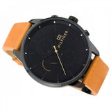 Tommy Hilfiger James Quartz Black Dial Brown Leather Strap Watch For Men - 1791486 Authentic Buy Shop Now