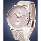 Tommy Hilfiger Jenna Quartz Rose Gold Dial Rose Gold Mesh Bracelet Watch For Women - 1781944 Authentic Buy Shop Now