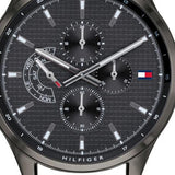 Tommy Hilfiger Shawn Chronograph Quartz Grey Dial Grey Mesh Bracelet Watch for Men - 1791613 Authentic Buy Shop Now