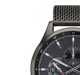 Tommy Hilfiger Shawn Chronograph Quartz Grey Dial Grey Mesh Bracelet Watch for Men - 1791613 Authentic Buy Shop Now