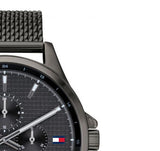 Tommy Hilfiger Shawn Chronograph Quartz Grey Dial Grey Mesh Bracelet Watch for Men - 1791613 Authentic Buy Shop Now
