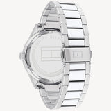 Tommy Hilfiger Austin Blue Dial Silver Steel Strap Watch for Men - 1791640 Authentic Buy Shop Now