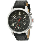 Tommy Hilfiger Jake Chronograph Black Dial Black Leather Strap Watch for Men - 1791232 Authentic Buy Shop Now