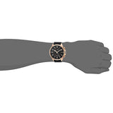 Tommy Hilfiger Dean Chronograph Quartz Black Dial Black Leather Strap Watch for Men - 1791273 Authentic Buy Shop Now