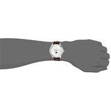 Tommy Hilfiger Oliver Quartz White Dial Brown Leather Strap Watch for Men - 1791304 Authentic Buy Shop Now