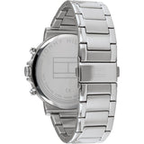 Tommy Hilfiger Chronograph Grey Dial Silver Steel Strap Watch for Men - 1710382 Authentic Buy Shop Now