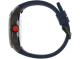 Tommy Hilfiger Cole Black Dial Blue Rubber Strap Watch for Men - 1790984 Authentic Buy Shop Now
