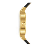 Tory Burch Collins White Dial Black Leather Strap Watch for Women - TBW1205 Authentic Buy Shop Now