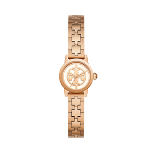 Tory Burch Reva Rose Gold Dial Rose Gold Steel Strap Watch for Women - TBW4043 Authentic Buy Shop Now