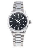 Tudor Style Automatic Black Dial Silver Steel Strap Watch for Men - M12710-0003 Authentic Buy Shop Now