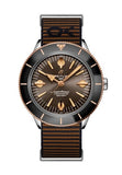 Breitling Superocean Heritage '57 Outerknown Limited Edition Brown Dial Brown NATO Strap Watch for Men - U103701A1Q1W1 Authentic Buy Shop Now